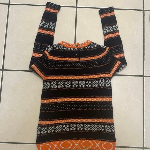 J. Crew Women’s Nordic Faire Isle Wool Blend Sweater Sz. M - Picture 6 of 6